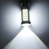2PCS Super White 63smd High Power 1156 BA15S  2835 Headlight lamp LED bulbs 12-24v