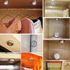JUEJA LED Night Light Wall Mounted Closet Cabinet Touch Lamp for Wardrobe Step Stairs Aisle Car Kitchen