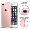 Tpu Material Transparent Phone Case for iPhone 8 Plus