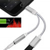 2 in 1 Type- C to 3.5 mm Charger  Headphone Audio Jack Cable Adapter