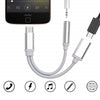 2 in 1 Type- C to 3.5 mm Charger  Headphone Audio Jack Cable Adapter