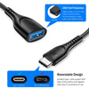TIEGEM USB 3.0 Type C OTG Cable USB C OTG Adapter for Samsung