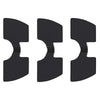 Rubber Modification Vibration Damper Pad for Xiaomi M365 Scooter 3PCS