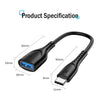 TIEGEM USB 3.0 Type C OTG Cable USB C OTG Adapter for Samsung