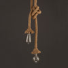 JUEJA American Industrial Retro Rope 2 Heads Pendant Light for Bedroom / Restaurants / Coffee Bar