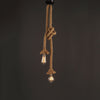 JUEJA American Industrial Retro Rope 2 Heads Pendant Light for Bedroom / Restaurants / Coffee Bar