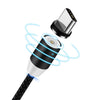 CHUMDIY 3-in-1 USB Magnetic 2.1A Fast Charging Cable 1M
