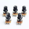 5pcs Breadboard Friendly Rotary Potentiometer 10K with Knob for Arduino DIY Project