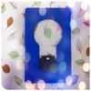 Card Lamp Pocket Lamp Wallet Light-Blue Light Blue Body