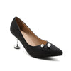 Miss Shoe BK509 Point Shallow High Heel Shoe