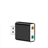 USB 7.1 CH Independent 3D Sound  Card 3.5mm Audio Adapter