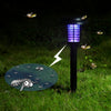Solar Power Lamp Insect Trap Electronic Mosquito Bugs Killer LED