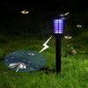 Solar Power Lamp Insect Trap Electronic Mosquito Bugs Killer LED