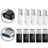 10 PCS Type C Male to Micro USB Female Connector Adapter