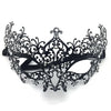 Halloween Masquerade for beauty Women Metal Mask Shiny Rhinestone fashion Mask