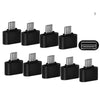 10 PCS Micro USB Male to USB 2.0 Adapter OTG
