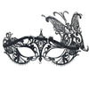 Halloween Masquerade for beauty Women Metal Mask Shiny Rhinestone butterfly Mask