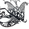 Halloween Masquerade for beauty Women Metal Mask Shiny Rhinestone butterfly Mask