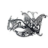 Halloween Masquerade for beauty Women Metal Mask Shiny Rhinestone butterfly Mask