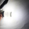 2Pcs White 1156 BA15S Super Bright 144SMD 3014 Chipsets P21W LED Bulbs for Wedge