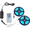 SUPli LED Light Strip Kit Waterproof 5050 10M RGB 600LEDs/m with 44 Key IR Controller 6A Power Supply AC100-240V