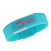 Silicone Rubber Gel Jelly LED Wrist Watch Bracelet Men Women