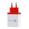 JOFLO  30W 4 Ports USB Quick Charger QC 3.0 Travel USB Fast Charger