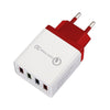 JOFLO  30W 4 Ports USB Quick Charger QC 3.0 Travel USB Fast Charger