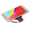 Minismile K9 Crystal Style Ultra-thin Qi Standard Wireless Charger Pad Adapter with Type-C Receiver Kit for Moblie Phone