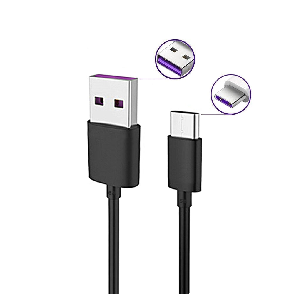 5A Quick Charge USB 3.1 Type-C Cable for Huawei Mate 20 / P20 Pro / P10 / P9