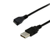 Cwxuan Micro USB Female to USB 2.0 Male Adapter Cable - (25cm)