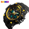 SKMEI Men Sport Digital Watch with Chronograph Double Time Alarm Light