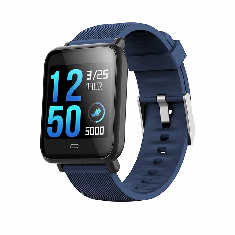 Minismile Q9 Waterproof Sports Blood Pressure Heart Rate Monitor Smart Watch