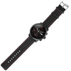 22mm Leather Strap Double Buckles Replacement Wristband for Amazfit 2 / 2S Smart Watch