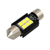 2PCS White 31mm Osram 3030 6 SMD Car Festoon Canbus Error Free License Plate Bulb