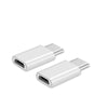 USB Type-C To Micro USB Data Charging Adapters Converters 4PCS