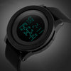 SKMEI Large Dial Outdoor Men Sports LED Digital Calendar Fashion Watch