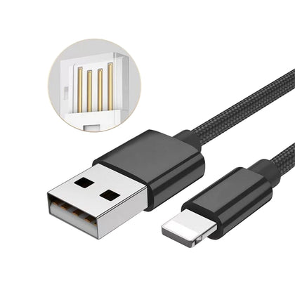 1M 8PIN USB Cable quick charger for iPhone Xs Max / XR / XS / 8 Plus / 7 / 6S