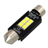 2PCS 41mm 3030 6 SMD Festoon Dome Car Light Lamp Bulb 12V-24V White C5W 6418
