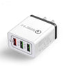 QC3.0 3-port USB Fast Wall Charger Power Adapter for Xiaomi / Huawei / iphone