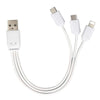 Cwxuan Mobile Phone Charging Cable for iPhone 8 Pin Micro USB Type-C Port