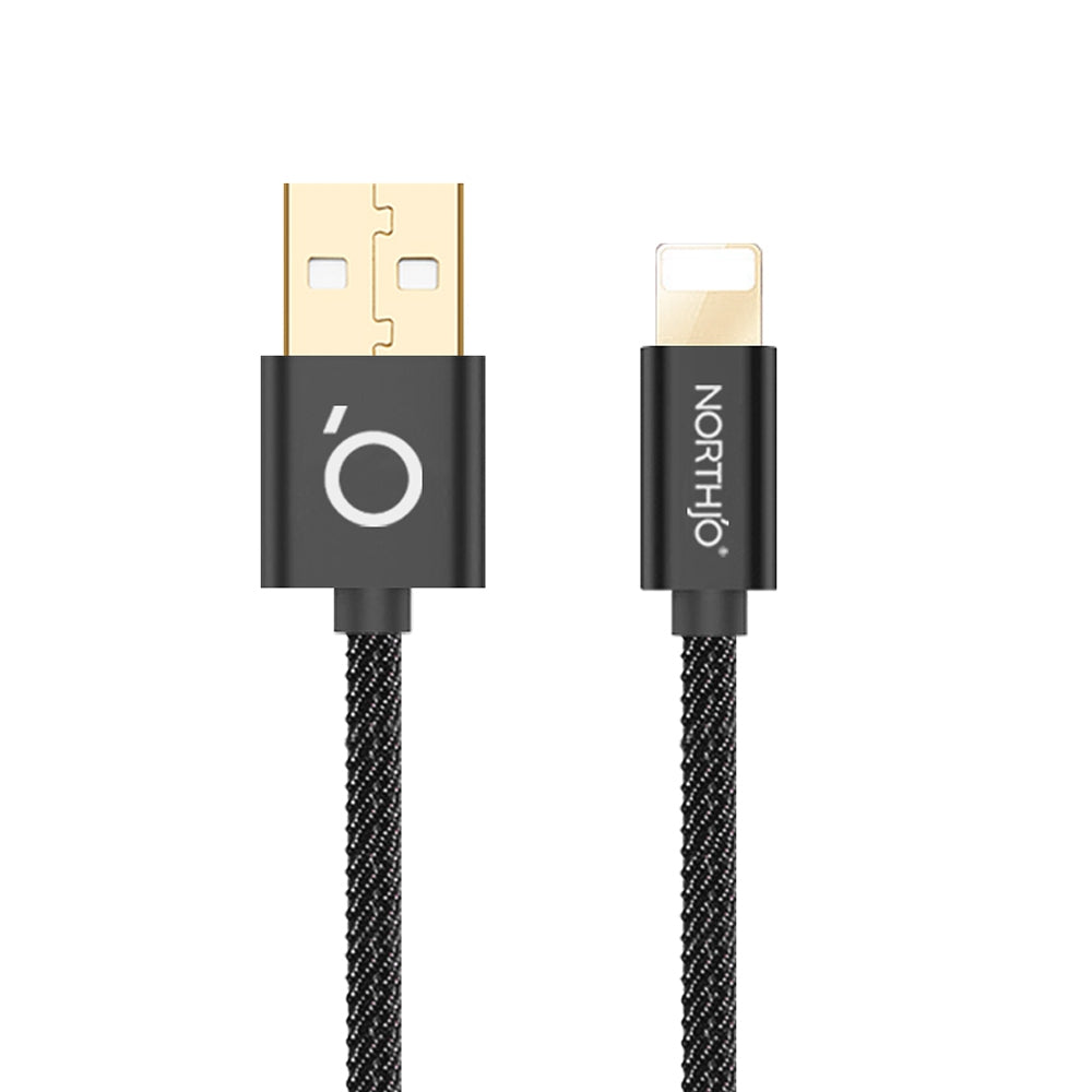 NORTHJO 8 Pin to USB Charger Data Cable - (4ft / 1.2m)