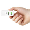 Cwxuan 60W USB C PD Power Adapter Type C with 3 Port USB Wall Fast Charger