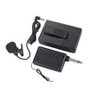 Wireless FM Transmitter Receiver Lapel Clip Mic System Clip-on Microphone