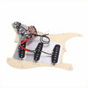 Prewired-Loaded SSS Pickguard Alnico V Pickups for ST Guitar