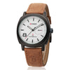CURREN Men Leisure Sports Abrasive Belt Military Quartz Wrist Watch