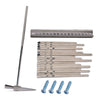 Musical Steel Keys and Tuner Hammer for 17 Note Kalimba Thumb Piano