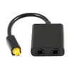 Audio Optical Fiber Line Two Optical Fiber Connector The Audio Optical Splitter