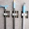 Self-adhesive Broom Mop Holder Home Space Saving Wall Suction Clip Hook 2PCS