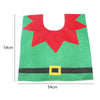 Creative Christmas Decoration 3PCS Wizard Toilet Cover Sets